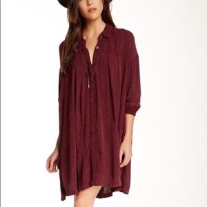 Free people spin me shirt dress